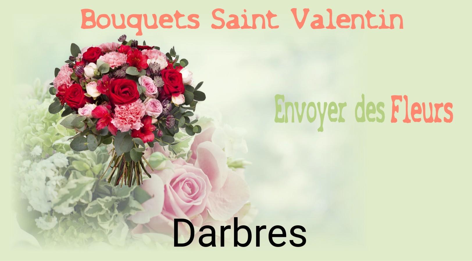 Roses de Saint-Valentin livrées à Darbres